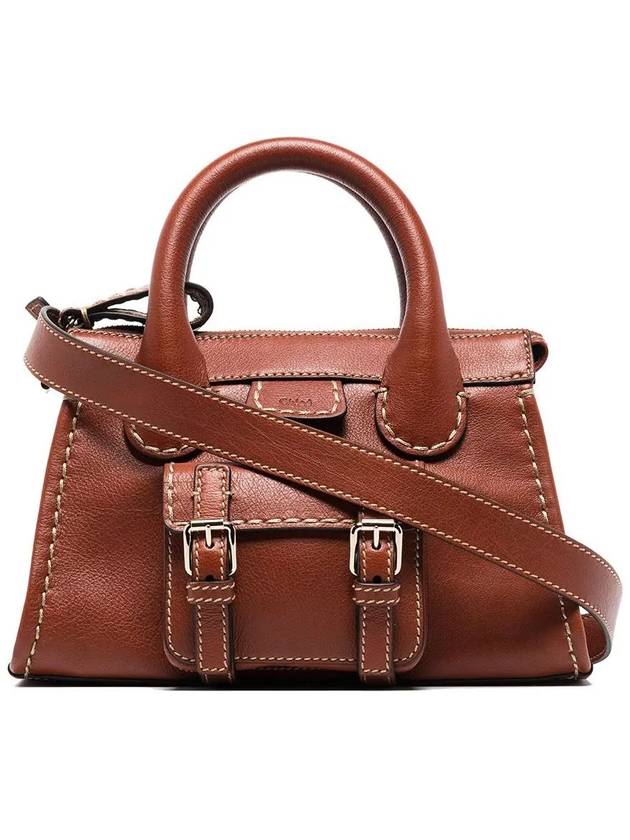 Edith Mini Shoulder Tote Bag Brown - CHLOE - BALAAN 3