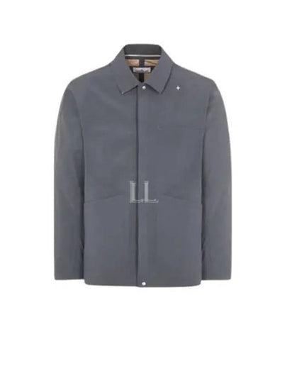 Stellina 3L Nylon Shirt Jacket Grey - STONE ISLAND - BALAAN 2