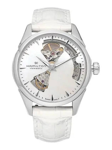 women leather watch white - HAMILTON - BALAAN 1