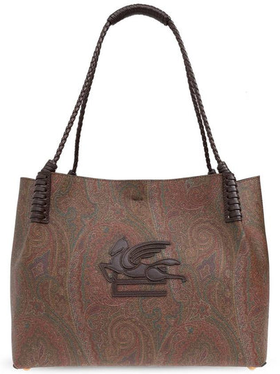 Paisley Libra Tote Bag Brown - ETRO - BALAAN 2