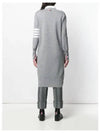 Milano Fine Merino Cardigan Light Grey - THOM BROWNE - BALAAN 8