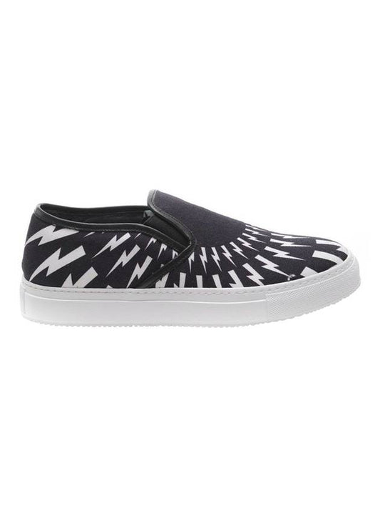 Men's Thunder Slip-On Black - NEIL BARRETT - BALAAN 1