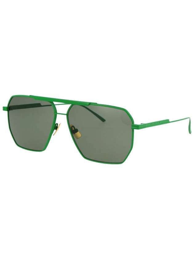 Eyewear Boeing Square Sunglasses Green - BOTTEGA VENETA - BALAAN 3