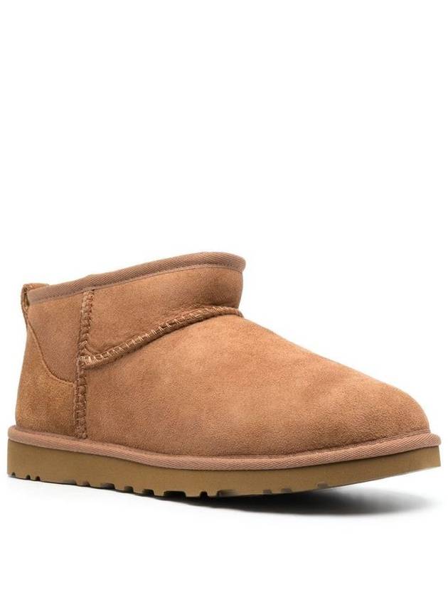 Men's Classic Ultra Mini Ankle Boots Chestnut - UGG - BALAAN 5