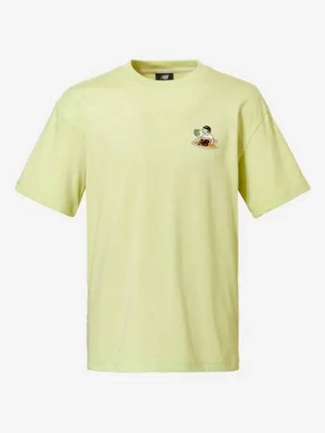 Uni NB Boy Board Shop T Shirt 41 Light Green - NEW BALANCE - BALAAN 1