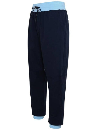 Ferrari Navy Cotton Blend Pants - FERRARI - BALAAN 2