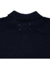 Nostalgic Boucle Knit Polo Shirt Navy - MAISON MARGIELA - BALAAN 7