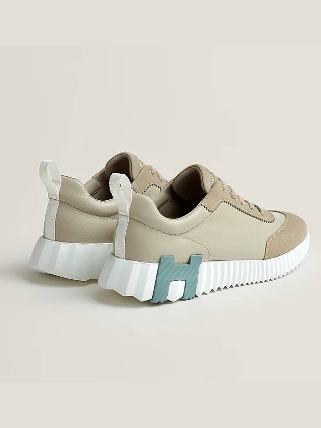 Bouncing Low Top Sneakers Beige - HERMES - BALAAN 4