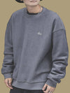 French terry overfit sweatshirt gray - IL TEMPO SELECT SHOP - BALAAN 2