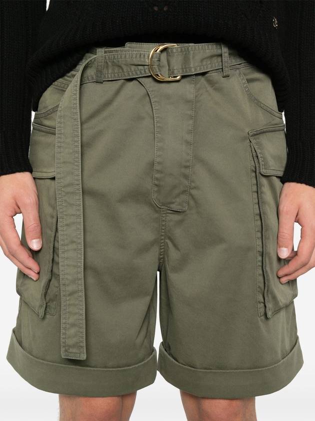 Balmain Shorts Green - BALMAIN - BALAAN 5