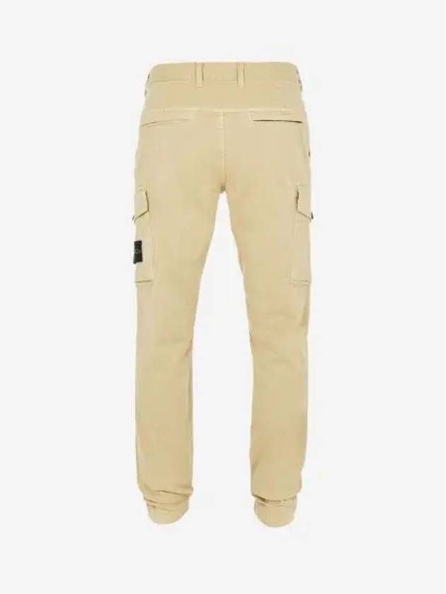 Waffen Patch Cargo Straight Pants Beige - STONE ISLAND - BALAAN 5