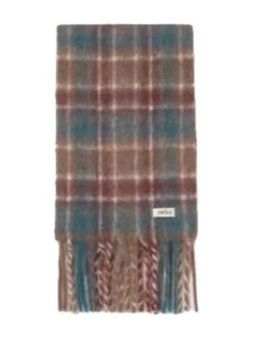 Drold Monsieur Reshap Caro Brown Muffler Scarf - DROLE DE MONSIEUR - BALAAN 1