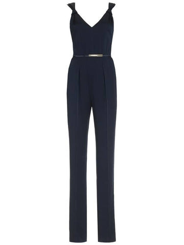 Max Mara Studio Pino Satin Jumpsuit - MAX MARA - BALAAN 1