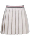 Waist color pleated pleated skirt MW3AS110 - P_LABEL - BALAAN 10