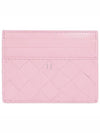 Intrecciato Leather Card Wallet Pink - BOTTEGA VENETA - BALAAN 2