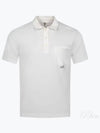 1020 Jersey Small Logo Pocket Short Sleeve Polo Shirt White - CP COMPANY - BALAAN 2