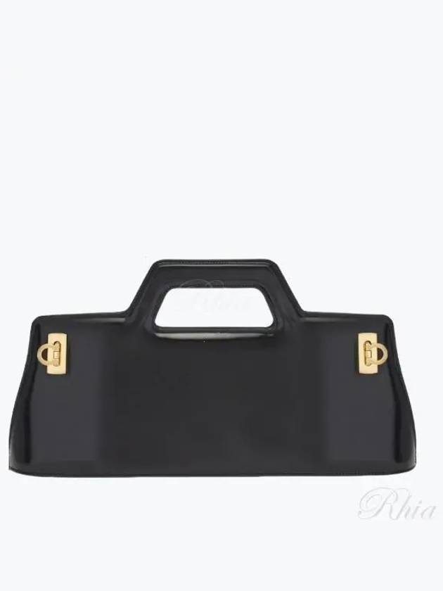 760351 213484 Wanda East West Handbag - SALVATORE FERRAGAMO - BALAAN 1