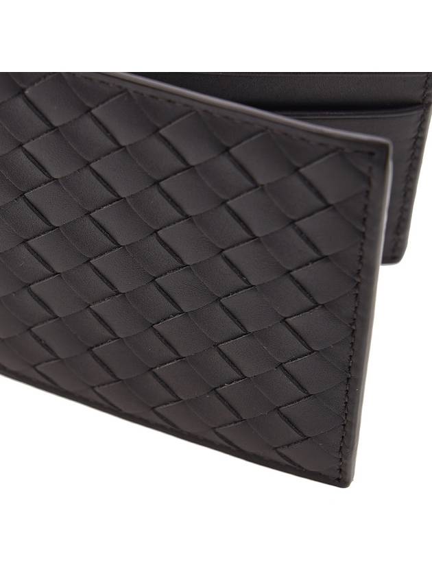 Men's Intrecciato Half Wallet Brown - BOTTEGA VENETA - BALAAN 7