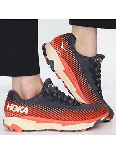 Torrent 2 Low Top Sneakers Grey Orange - HOKA ONE ONE - BALAAN 2