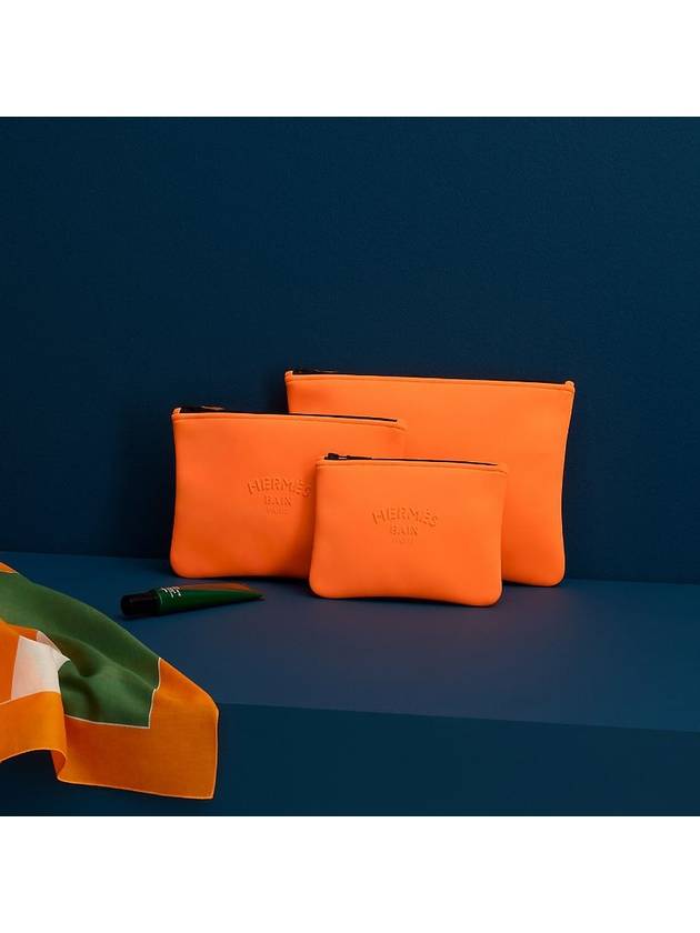 Neovein Small Clutch Bag Orange - HERMES - BALAAN 5