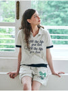 MET Summer Knit Collar T Shirt Oatmeal - METAPHER - BALAAN 2