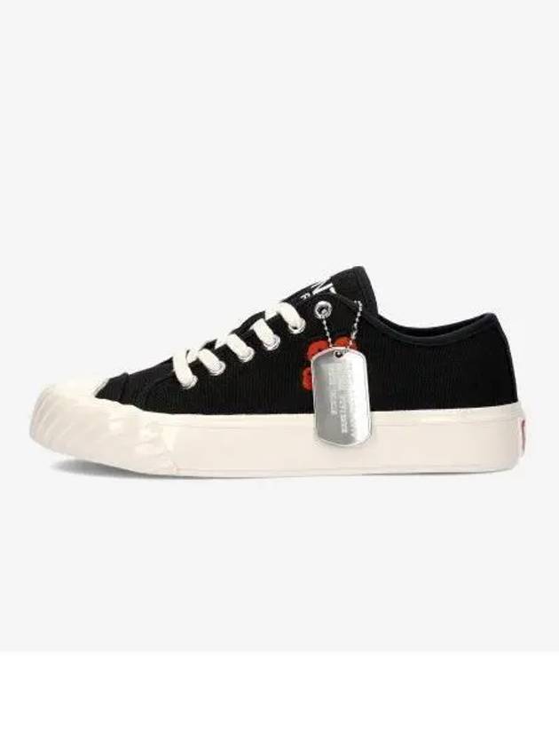 Shool Boke Flower Low Top Sneakers Black - KENZO - BALAAN 2