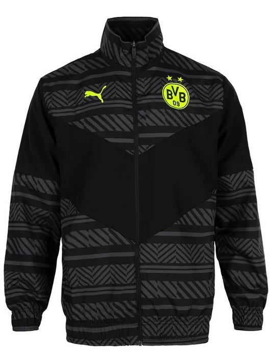 Dortmund Pre Match Jacket 76502005 Black R - PUMA - BALAAN 2