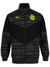 Dortmund Pre-Match Zip-Up Jacket Black - PUMA - BALAAN 4