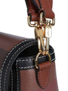 Note Leather Cross Bag Brown - BURBERRY - BALAAN 9