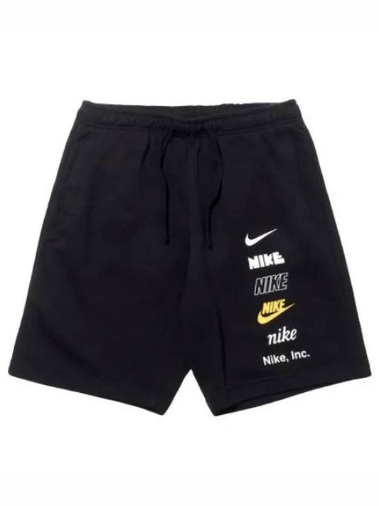 Men s Club French Terry Shorts Logo Short Pants - NIKE - BALAAN 1