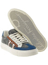 Gancini logo patch sneakers BORG5 MEDITERRANEO 0757670 - SALVATORE FERRAGAMO - BALAAN 5