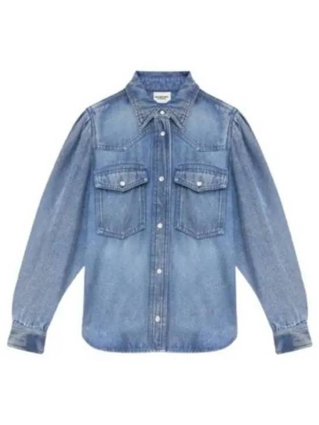 Shirt CH0190FA B3H01E 30BU Blue - ISABEL MARANT - BALAAN 1