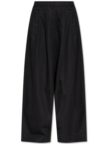 Posse Pleated Pants, Women's, Black - POSSE - BALAAN 1