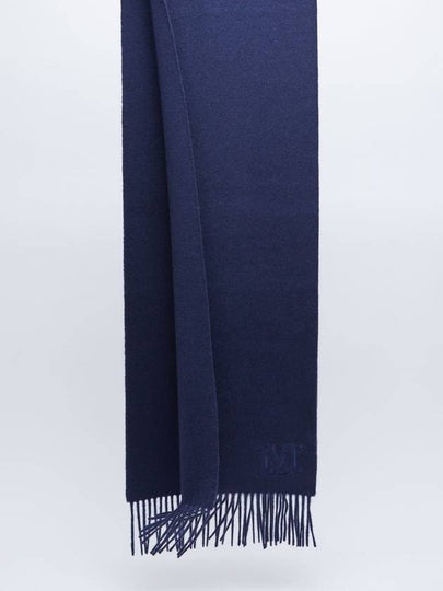 cashmere muffler navy - MAX MARA - BALAAN 2