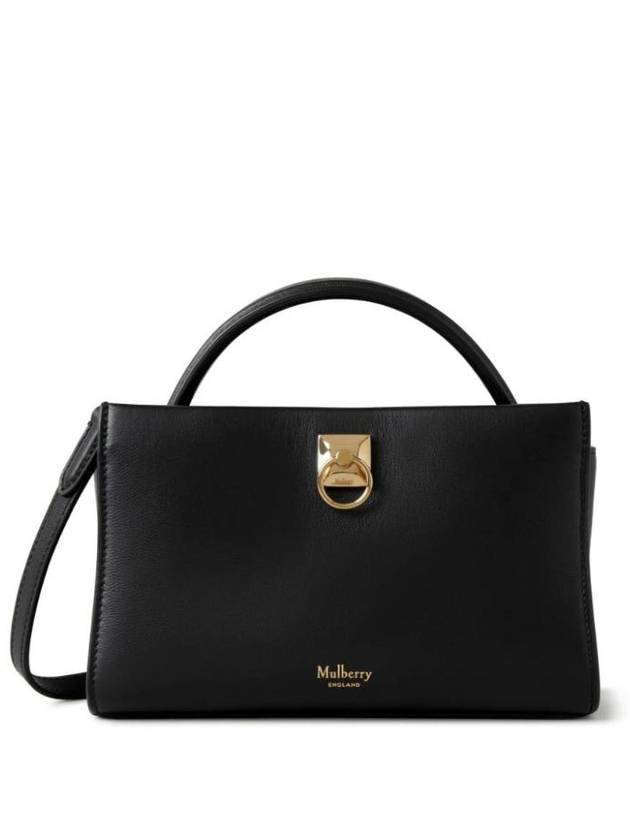 Iris Classic Mini Shoulder Bag Black - MULBERRY - BALAAN 1