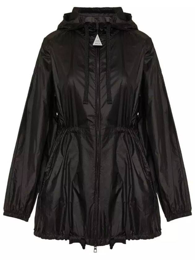 Women's Airelle Hooded Jacket Black - MONCLER - BALAAN 2