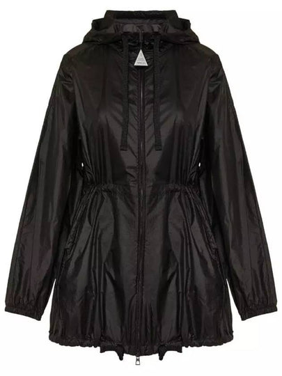 Women's Airelle Hooded Jacket Black - MONCLER - BALAAN 2