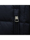 Padded Wool Zip-up Jacket Navy Blue - MONCLER - BALAAN 4