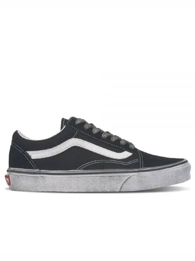 Old School Stressed Low Top Sneakers Black - VANS - BALAAN 2