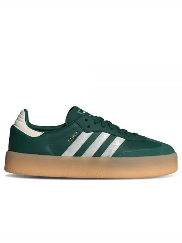 Sambae Leather Low Top Sneakers Collegiate Green - ADIDAS - BALAAN 2