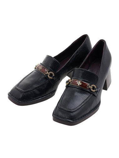 Perrine Loafer Heels Black - TORY BURCH - BALAAN 1