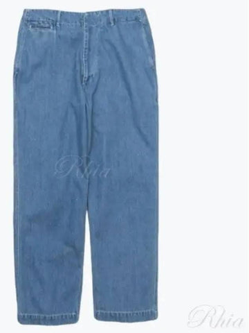 SUCS306E IB Wide Denim Men s Long Pants - NANAMICA - BALAAN 1