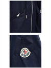 Cassiopea Logo Jacket Navy - MONCLER - BALAAN 6