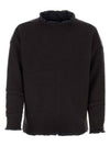 Reversible Pullover Wool Knit Top Black - SACAI - BALAAN 2