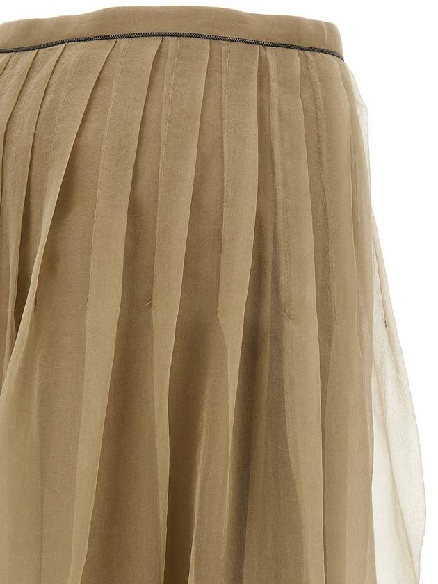 Brunello Cucinelli Tulle Skirt - BRUNELLO CUCINELLI - BALAAN 4