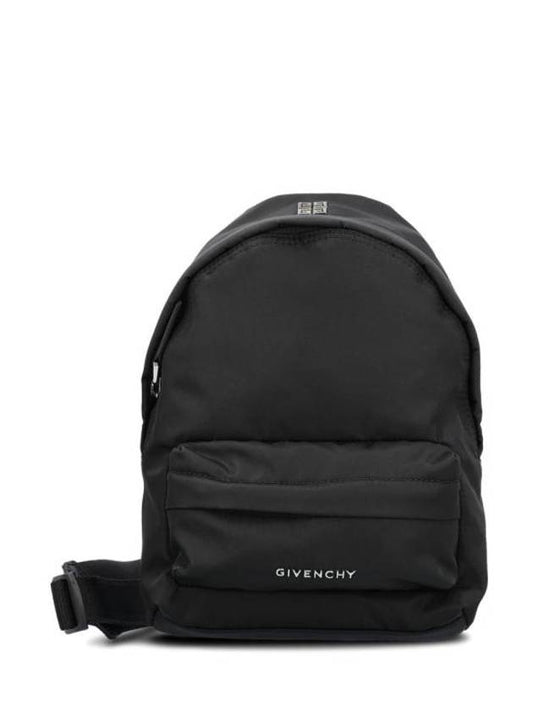 Essential U Gabardin Small Backpack Black - GIVENCHY - BALAAN 1