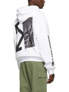 Split Arrow Overfit Hood White - OFF WHITE - BALAAN 7