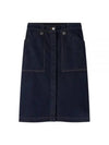 Jupe Annie Denim A-Line Skirt Indigo - A.P.C. - BALAAN 2