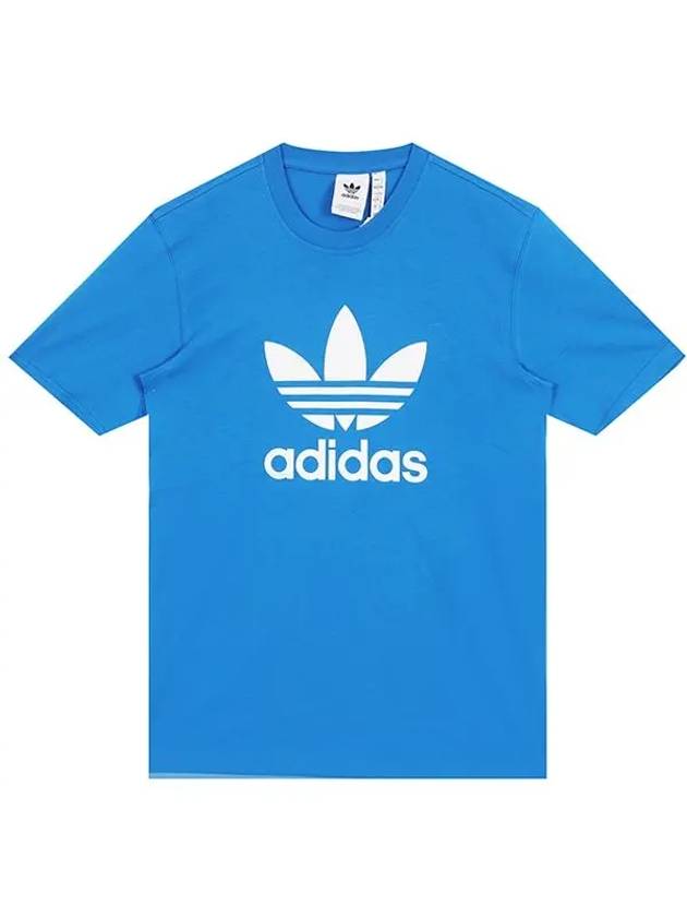 Trefoil Short Sleeve T-Shirt Bluebird - ADIDAS - BALAAN 3