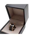 B Zero One 750 Pink Gold Black Ceramic 3 Ring No 11 - BVLGARI - BALAAN 5